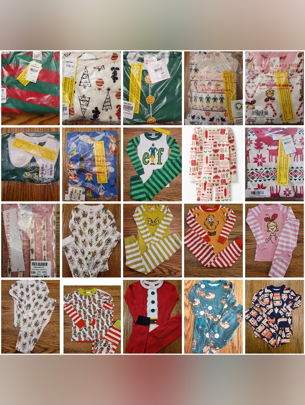 Hanna Andersson Pajamas PJs Long Johns - Size 110 / 5 - Boys Girls Kids Youth